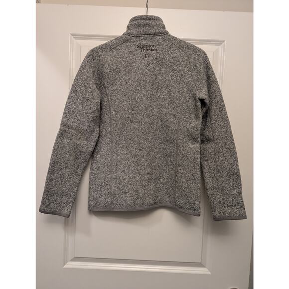 Patagonia Better Sweater Quarter Zip Fleece Pullover Sweater Size Medium Gray - Picture 5 of 6